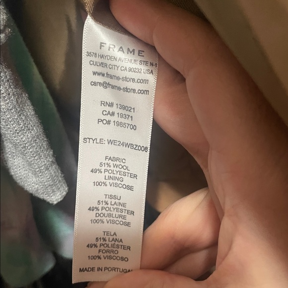 Frame Denim Women’s Tan Blazer - Picture 7 of 7